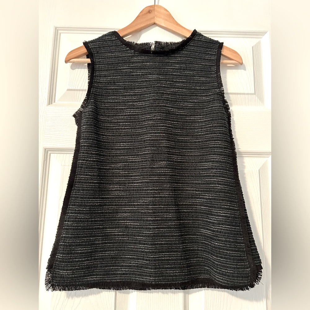 Banana Republic | boucle tweed black and grey (slightly blue-grey) | size XS